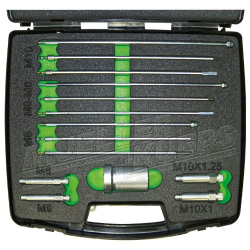 Complete kit for glow plugs electrode ­extraction