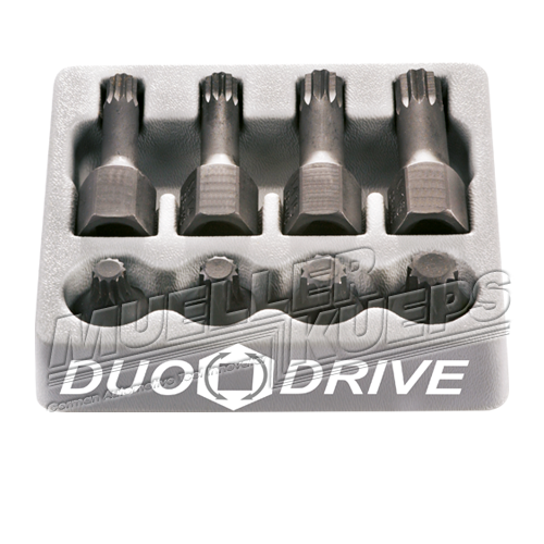 Duo Drive XZN 12-point Socket Kit
