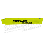 MUELLER-Ruler 2m / 6.5ft, neonyellow