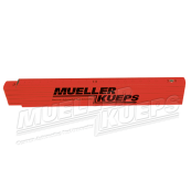 MUELLER-Ruler 2m / 6.5ft, neonred